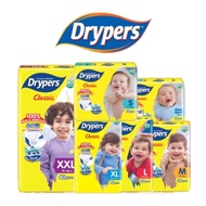 Lampin Drypers Classic Saiz L dan XL