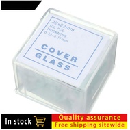【zonami】100pcs Transparent Slides Coverslips Coverslides 22x22mm For Microscope