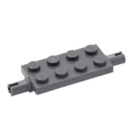 COOLPON|This Is LEGO Lego's Parts Dark Gray Sheet 2x4 Pins Axle 40687 6351293 Car Chassis