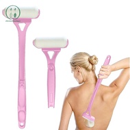 [Chicnest] Pink Lotion Applicator Self  Ointment Tanning Back Applicator Stick Portable Long Handle 