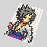 火影忍者 Naruto 宇智波佐助 懷舊卡通點陣拼圖微積木nanoblock擺設(包郵) 非Lego