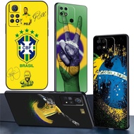 Redmi note 11 11s 9S 10s 10T 8 9 10 Pro Max 8T 10T Lite Poco M3 Pro Soft Phone Cases Silicone Case TPU Cover SN35 Flag