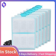 6 Count PF-L Filter Cartridges Refill for Silenstream PF20 PF30 PF40 and PF75 Power Filters Fish Tan