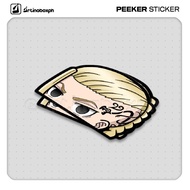 Ken Ryuguji (Draken) - Tokyo Revengers Waterproof Peeker Sticker by ArtinaboxPH