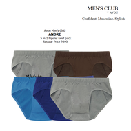 Avon Mens Club ANDRE 5 in 1 Hipster brief pack