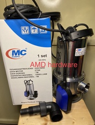 POMPA CELUP STAINLESS AIR KOTOR SUBMERSIBLE 275W AUTO & MANUAL MC PUMP
