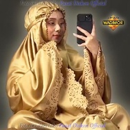 Mukena Putih Polos dimor Mukenah Desa Polos Bahan Tebal Halus