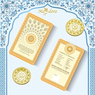 MASDORA 999.9 Gold 1/4 Dinar (1.06GM) Hadith Collection ~ Hadith 3 (EMAS 999.9/24K)