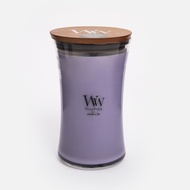 美國WoodWick薰衣草 香氛蠟燭610g