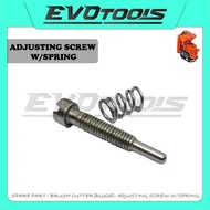 SPARE PART(BG328) : ADJUSTING SCREW W/SPRING BRUSH CUTTER/MESIN RUMPUT BG328 T328 OGAWA