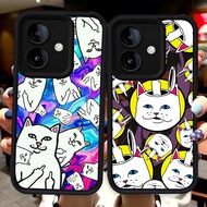 S-1 Finger cat Case Case for OPPO A3 A40m A3X A40 5G Cover