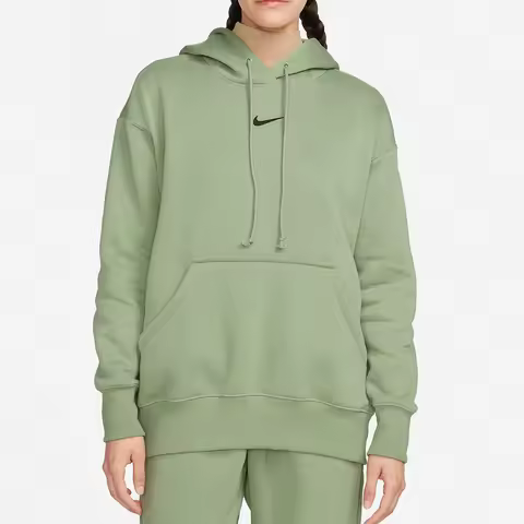 Nike authentic 2023 new women's fleece-lined warm hooded sportswear hoodie DQ5861-386