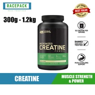 ON Micronized Creatine Powder Gold Standard | Strength | MusclePower | Pure Creatine | [Racepack.sg]