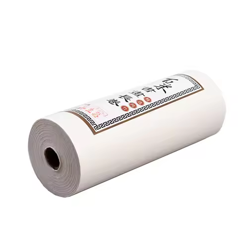 Half Ripe Xuan Paper Rolling Chinese Painting Raw Rice Paper Chinese Brush Calligraphy Rice Papier F