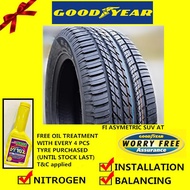 Goodyear Eagle F1 Asymmetric SUV AT tyre tayar tire  (with installation) 235/65R17 255/60R18 255/55R