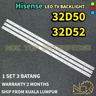 Hisense 32D50 / 32D52 LED TV BACKLIGHT NEW BARU
