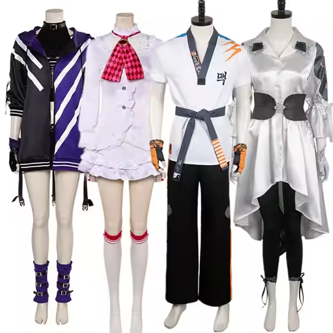 Reina Cosplay Tekken Disguise Jun Kazama LiLi HWOARANG Costume Adult Jacket Coat Outfits Halloween C