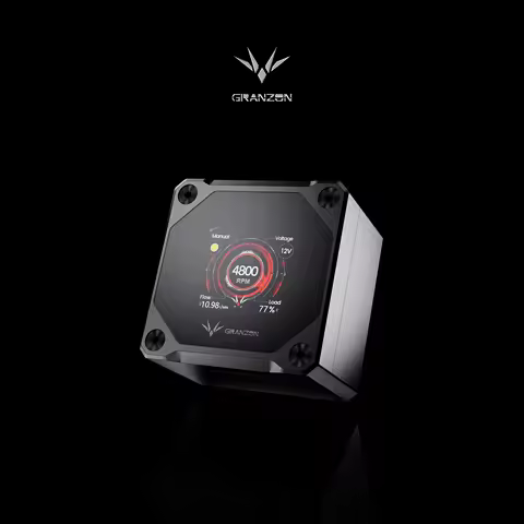 Granzon GFM III PWM DDC Water Pump For PC Water Cooling, Digital Display Wireless Speed Control Flow