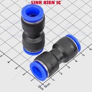 [5 Pieces]- PU12 Linhkien IC 12-12mm Pipe Pneumatic Connector