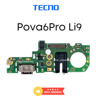 ก้นชาร์จ tecno Pova6Pro Li9 แพรตูดชาร์จ + ไมค์ + สมอ tecno Pova6Pro Li9 งานแท้ สินค้าตรงรุ่น origi