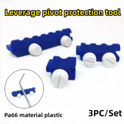 3Pcs Car Depression Repair Lever Fulcrum Protection Tool Body Limiter Hook Repair Anti-slip Groove B