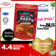 Sambal Garing Extra Ikan Bilis Ocean Papa (Rangup Crispy Viral) - 120g