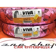 VIVA FT390 (Tubeless) 70/90-14,80/90-14 Motorbike Scooter Tyre,Tire