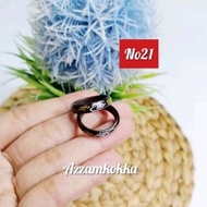 Black carved ring size 21 kokka kaukah