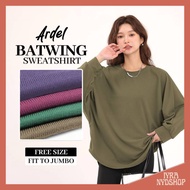 BLOUSE ARDEL BATWING COTTON LONG SLEEVE WOMEN SWEATSHIRT