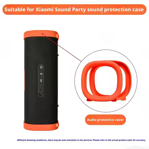 For Xiaomi Sound Party Protective Case Comprehensive Coverage Shield Speaker Silicone Shell Anti Scr