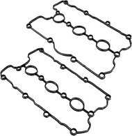 Engine Valve Cover Gasket kit Left and Right Compatible with Volkswagen Touareg Porsche Panamera Cay