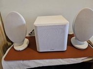 主動式 KEF EGG 藍芽喇叭 ＋ 小鋼炮重低音  JAMO SUB800