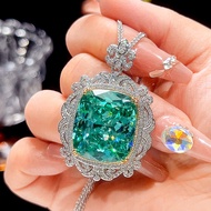 Jewelry Simulation Para Green Luxury Necklace Main Stone 20 * 23