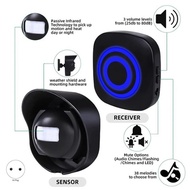 GO Auto-Long Distance Driveway Alarm Chime Alert Alarm Wireless Smart Alarm Wireless Motion Sensor U