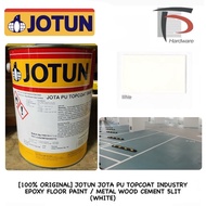 [100% ORIGINAL] JOTUN JOTA PU TOPCOAT INDUSTRY EPOXY FLOOR PAINT / METAL WOOD CEMENT 5LIT (WHITE)