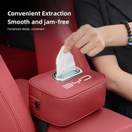 Car Accessories Quality Leather Auto Paper Towel Storage Bag For BYD Tang EV600 Han EV Yuan ATTO 3 S