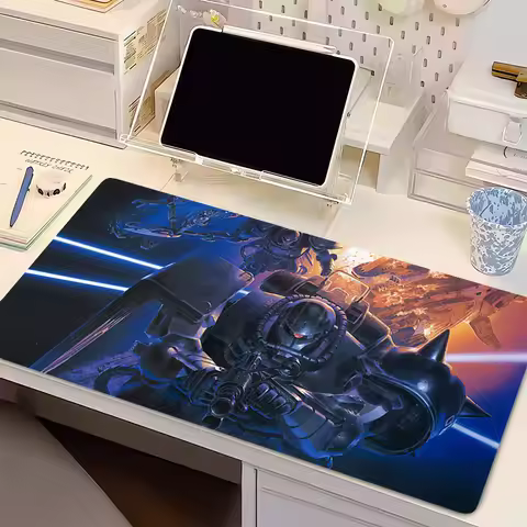 Mouse Pad Mechanical Warrior G-gundam Z-zaku II Anime Gaming alfombrilla Computer Desk Mat Laptop Va