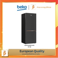 Beko RCNT415I50VHFK ตู้เย็น 2ประตู 14 คิวBottom Freeze สีดำ รุ่น RCNT415I50VHFK