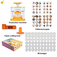 Pin Badge Maker Kids Button Maker Badge Machine Press Machine Latest Pin Badge Badge Making Kit With