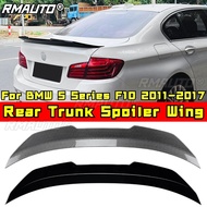 For BMW 5 Series F10 Rear Trunk Spoiler Rear Trunk Wing Rear Spoiler for BMW 5 Series F10 2011-2017 