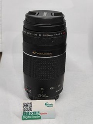 歡迎trade in 超新淨  Canon EF 75-300mm iii 全幅 半幅機都可以用 長炮 追星 租機 租鏡  演唱會 打雀一流 手快有