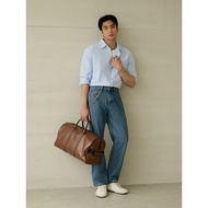 TT02 Americus Gosani Shirt Loosefit Oxford Material - Light Blue