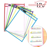 CHIHIRO1BFT8 Teaching Supplies Transparent Office Writing Tool Erasable Stationery File Pocket