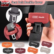 Audi Car Seat Belt Buckle Cover Universal Soft Silicone Safety Anti-Scratch Belt Protector Car Acces