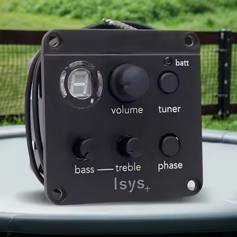 Acoustic Guitar Pickup Acoustic Guitar Preamp Classic Acoustic Guitar EQ Tuner Piezo Pickup Onboard 