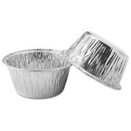 150 Pcs Aluminum Foil Cupcake Cups Ramekin Muffin Baking Cups Disposable Muffin Liners Ramekin Holde