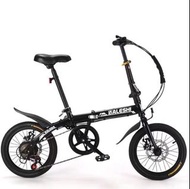 Foldable Bike 全新 BALESHI 摺合單車 16吋 變速 6速 雙碟剎 自行車 小輪車 摺疊單車