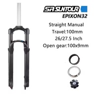 SUNTOUR EPIXON Original Bicycle Fork 26 Inch 27.5 Inch 29Inch Oil and Gas Fork (Air Resilience/Oil D