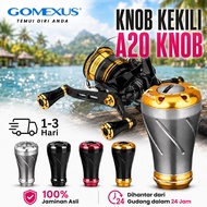 Gomexus Handle Knob Aluminum Alloy 20mm Conventional for Shimano  Daiwa Exceler Ryobi Power A20 BC/S