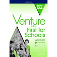 Bundanjai (Book) Venture into First for Schools: B2 :Workbook With Key Pack (P)